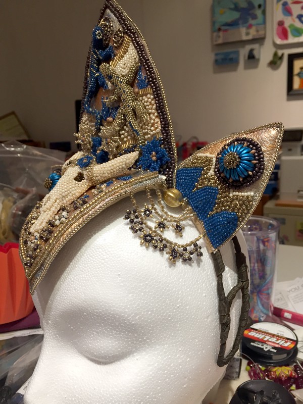Headdress-finished-Left-side-view